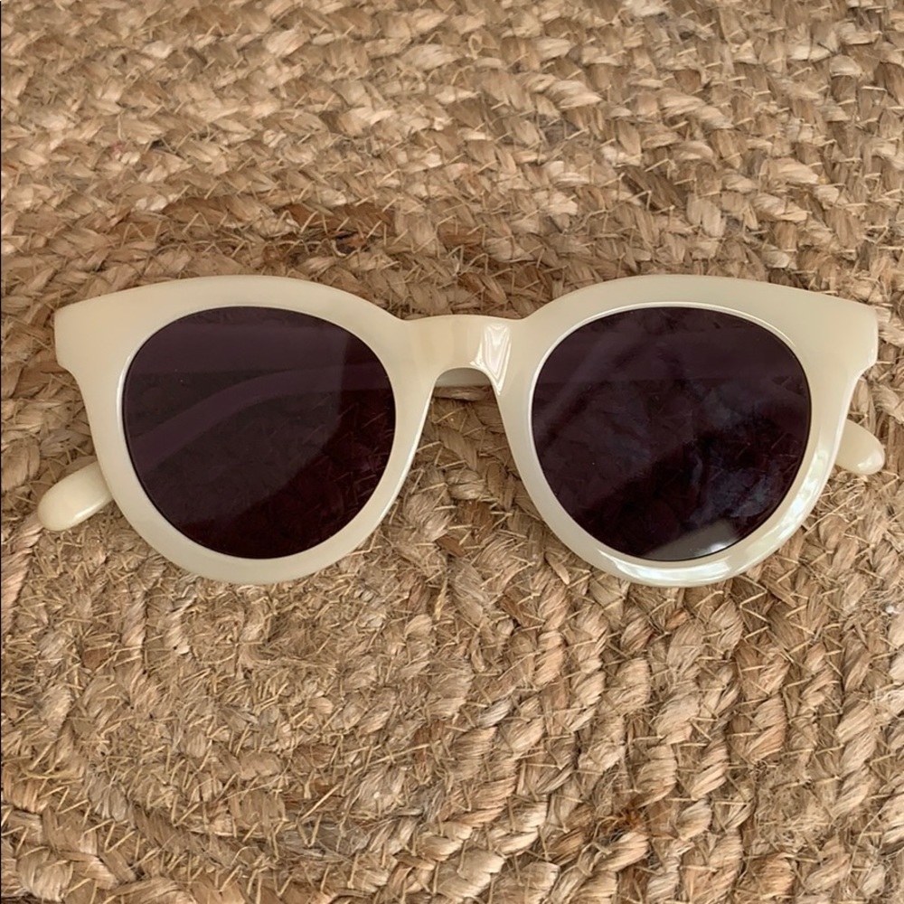 Madewell Cream Sunglasses